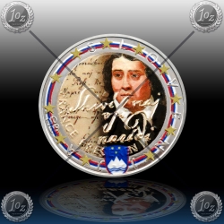 2 EVRO SLOVENIJA 2009 (FRANCE PREŠERN) BARVNI No2